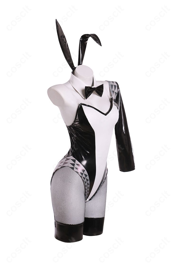 初音ミク バニーVer. 右側面。ウエストからヒップのシルエットとレッグカバーの収まりを確認できる。