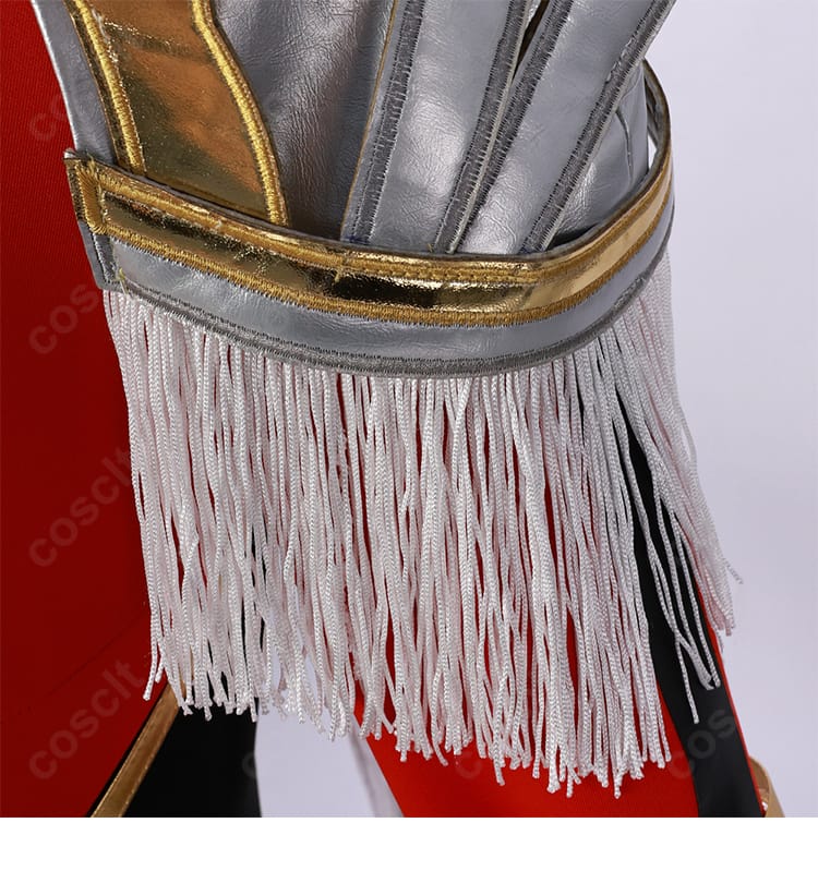 チャ・ヘイン コスプレ 左肩のフリンジ装飾ディテール