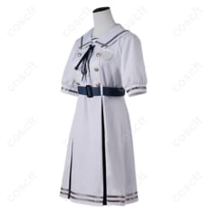 バンドリ！若葉睦 月ノ森女子学園 夏服コスプレ 高再現で爽やか、イベントと撮影に最適 - 2枚目の画像（サムネイル）