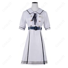 バンドリ！若葉睦 月ノ森女子学園 夏服コスプレ 高再現で爽やか、イベントと撮影に最適 - 1枚目の画像（サムネイル）