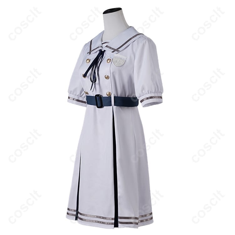 バンドリ！若葉睦 月ノ森女子学園 夏服コスプレ 高再現で爽やか、イベントと撮影に最適 - 2枚目の画像