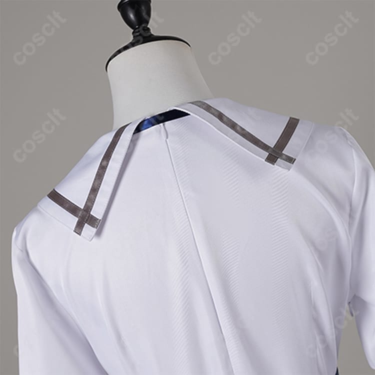 バンドリ！若葉睦 月ノ森女子学園 夏服コスプレ 高再現で爽やか、イベントと撮影に最適 - 5枚目の画像