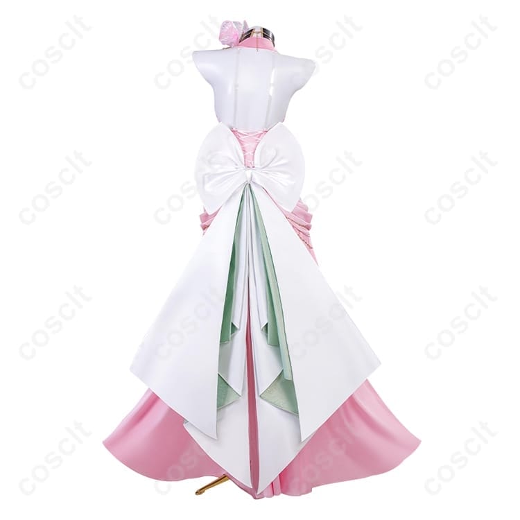 コードギアス ロススト C.C. ピンクドレス衣装。高再現で撮影映え、長時間も快適 - 3枚目の画像