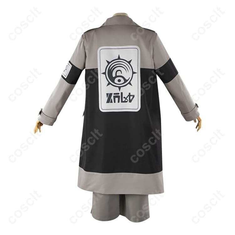 ガチアクタ エンジン コスプレ衣装 高再現で動きやすく、撮影映えするロングコートセット - 2枚目の画像