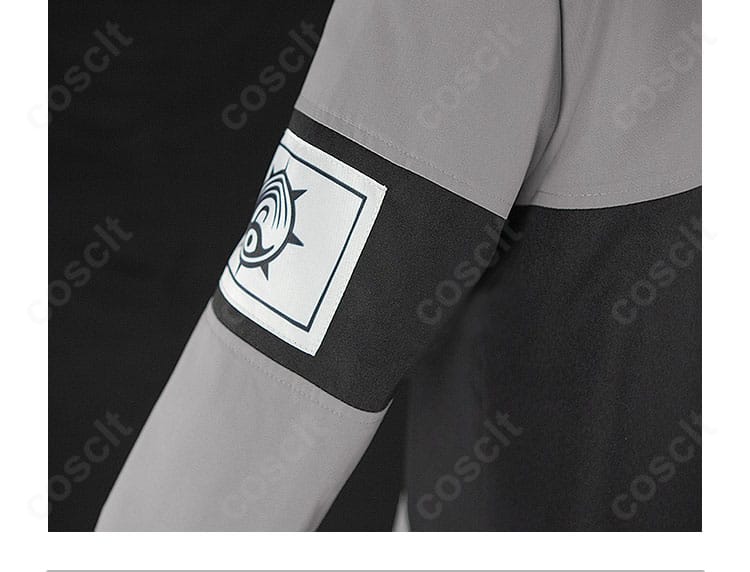 ガチアクタ エンジン衣装の袖図案・装飾の拡大。模様配置と質感が分かる画像