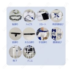 ホロライブ オーロ・クロニー ブライト衣装 コスプレ｜快適な着用感で撮影もイベントも映える - 6枚目の画像（サムネイル）