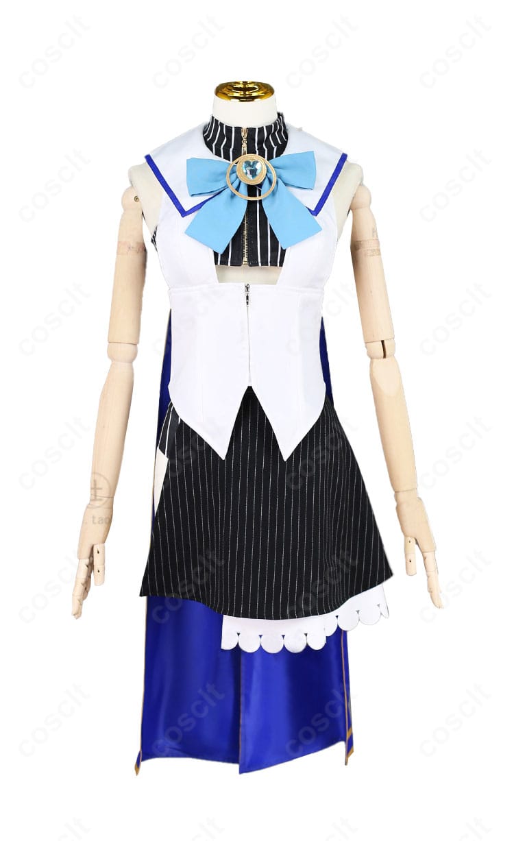 オーロ・クロニー 初期衣装コスプレの胸元・腰回りの装飾ディテール。質感と造形の近接カット