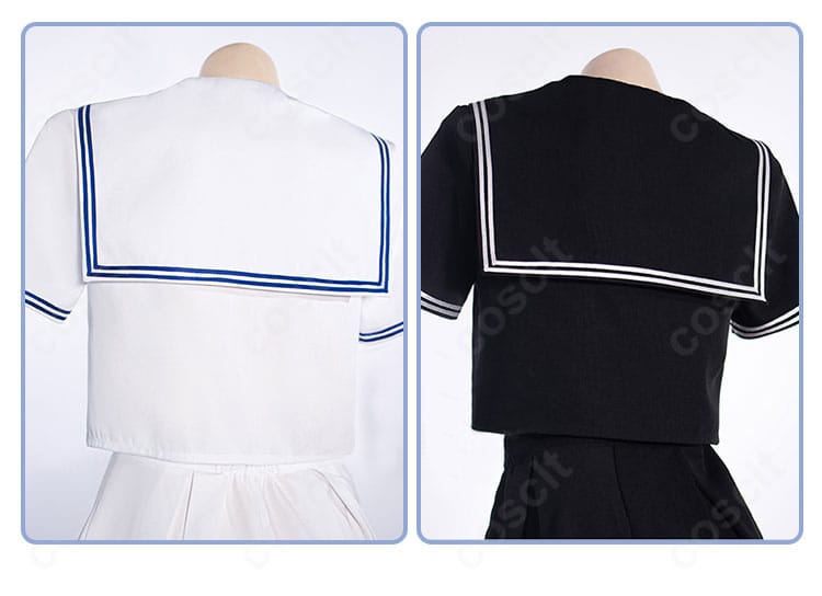 ジャンヌ・ダルク〔オルタ〕制服コスの披肩部分の縫製とラインの作り込み