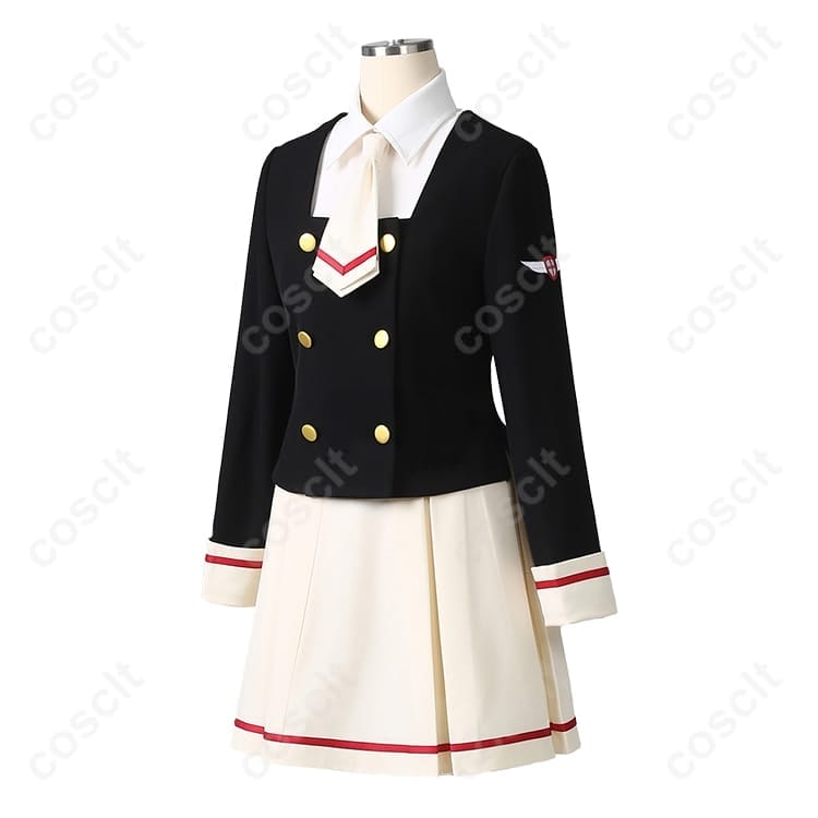 木之本桜 友枝中学校制服コスプレ｜清楚シルエットで高再現、撮影も動きやすい - 2枚目の画像