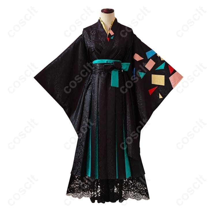 初音ミク New Year 2024 和風袴コスプレ衣装｜上品な刺繍と高再現で撮影映え - 2枚目の画像