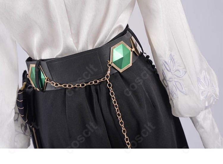 星街すいせい コスプレ衣装 腰帯装飾の詳細