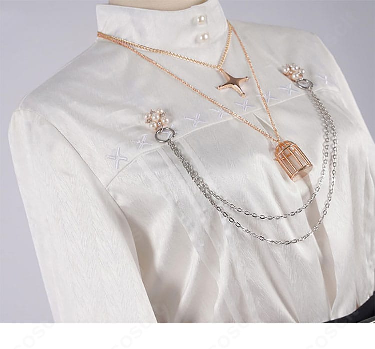 星街すいせい コスプレ衣装 颈饰装飾の詳細