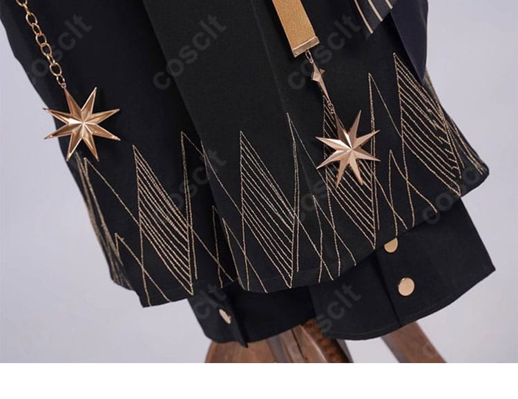 星街すいせい コスプレ衣装 パンツ装飾の詳細