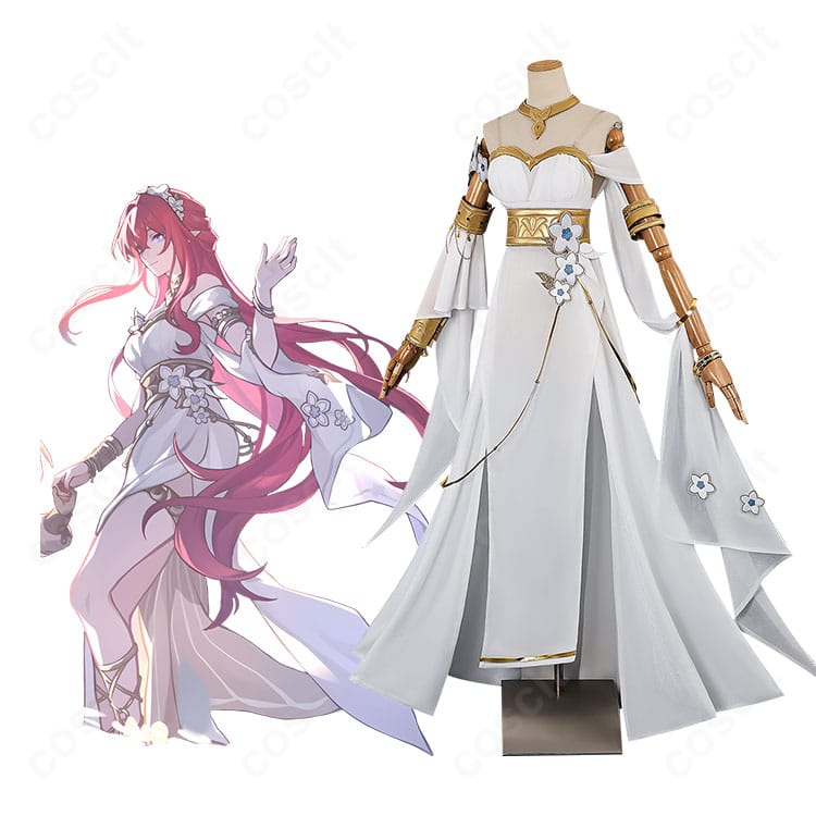 崩壊：スターレイル トリスビアスのコスプレ衣装とキャラクタービジュアルの組み合わせ画像