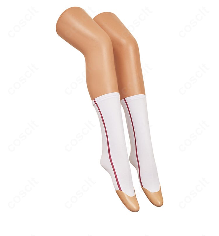 三途春千夜 スーツver. 靴下の側面ディテール。サイドの見え方まで気遣った仕上がり。