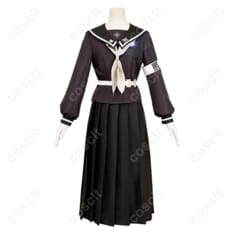 HUNDRED LINE 雫原比留子 学園制服コスプレ 高再現で撮影・イベントに最適 - 1枚目の画像（サムネイル）