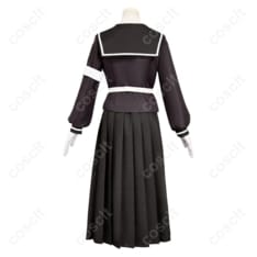 HUNDRED LINE 雫原比留子 学園制服コスプレ 高再現で撮影・イベントに最適 - 4枚目の画像（サムネイル）