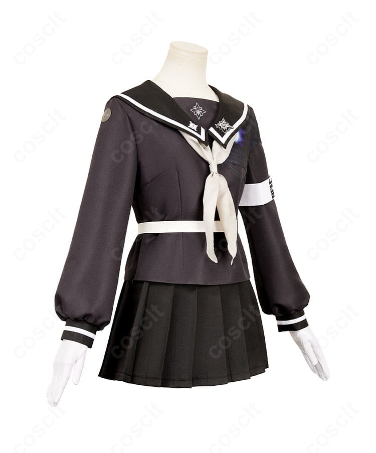 九十九過子 コスプレ衣装の左側面。キャラクター特徴の再現ポイント