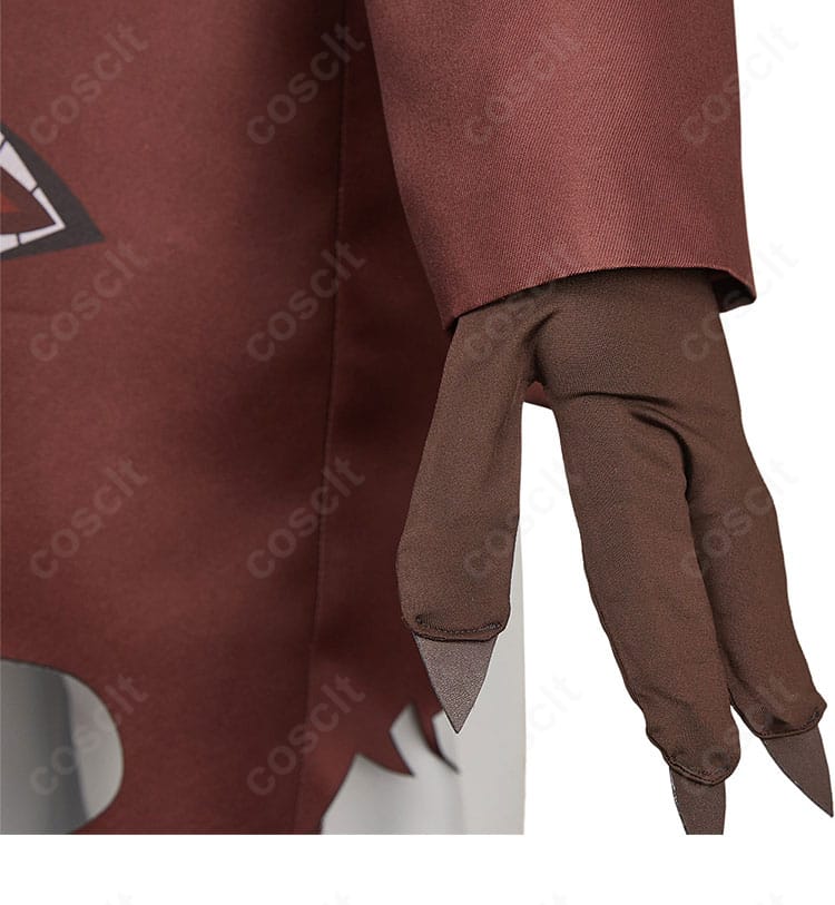 三葉惣助 コスプレ衣装の手袋ディテール。手首のフィットと素材感、指先の形状を明示。