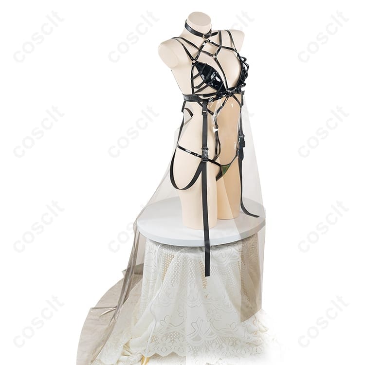 勝利の女神：NIKKE ミハラ ボンディングチェーン 高再現コスプレ 通気性良好で長時間も快適 - 2枚目の画像