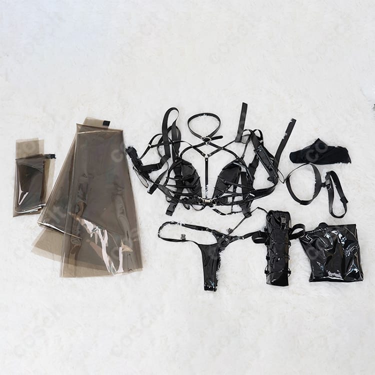 勝利の女神：NIKKE ミハラ ボンディングチェーン 高再現コスプレ 通気性良好で長時間も快適 - 7枚目の画像