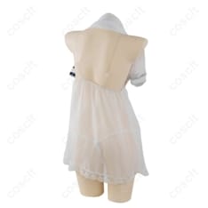 勝利の女神:NIKKE ヘルム アフターシャワー コスプレ衣装。薄手で通気性、上品セクシーな高再現セット - 2枚目の画像（サムネイル）