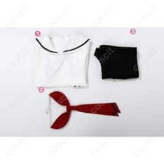 李小狼 夏服 制服コスプレ 高再現で爽やか、イベントも撮影も快適 - 6枚目の画像（サムネイル）