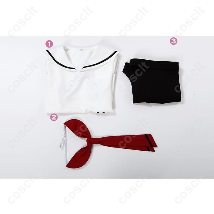 李小狼 夏服 制服コスプレ 高再現で爽やか、イベントも撮影も快適 - 6枚目の画像