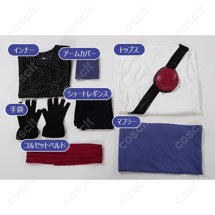 銀魂 猿飛あやめ コスプレ衣装｜くノ一の造形を丁寧再現、軽快でイベント向き - 5枚目の画像