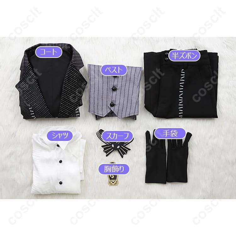 ツイステ エペル・フェルミエ ハロウィーン2024 高再現×快適設計の中世風コスプレ衣装 - 6枚目の画像