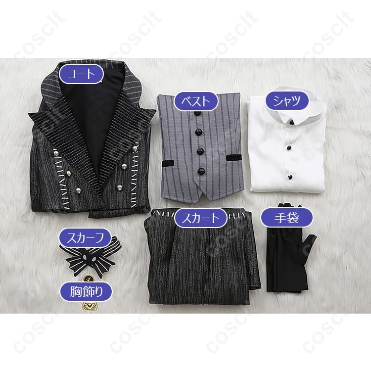 ヴィル・シェーンハイト ハロウィーン2024版コスプレ衣装｜高再現でエレガント、撮影・イベント向け - 6枚目の画像