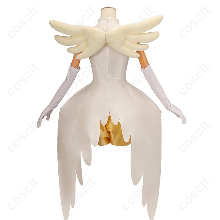 木之本桜 白×黄色バトル衣装｜軽量で高再現、撮影もイベントも映える魔法少女コス - 3枚目の画像