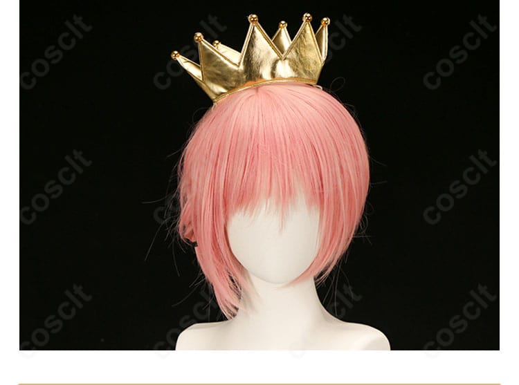 クラウン風の髪飾りディテール。金色パーツの質感と留め具の構造が確認できるアクセサリー。