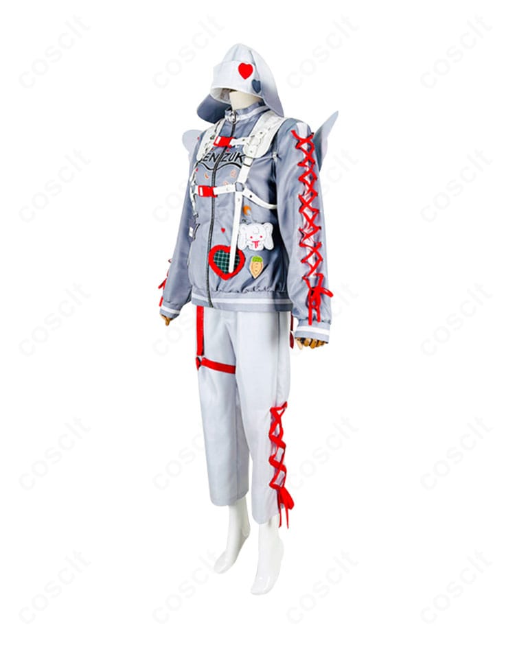 商品側面写真｜色彩バランスと装飾の作り込みがわかる 弦月藤士郎 Angelic Dream 衣装のサイドビュー