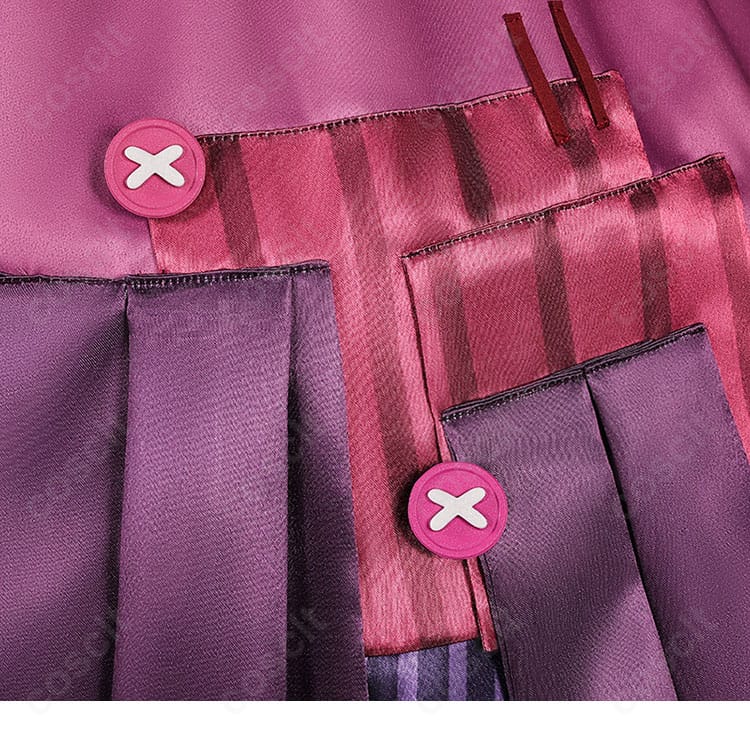 ミズ・ティータイム コスプレ衣装 裙摆装飾細部|丁寧な仕上げ