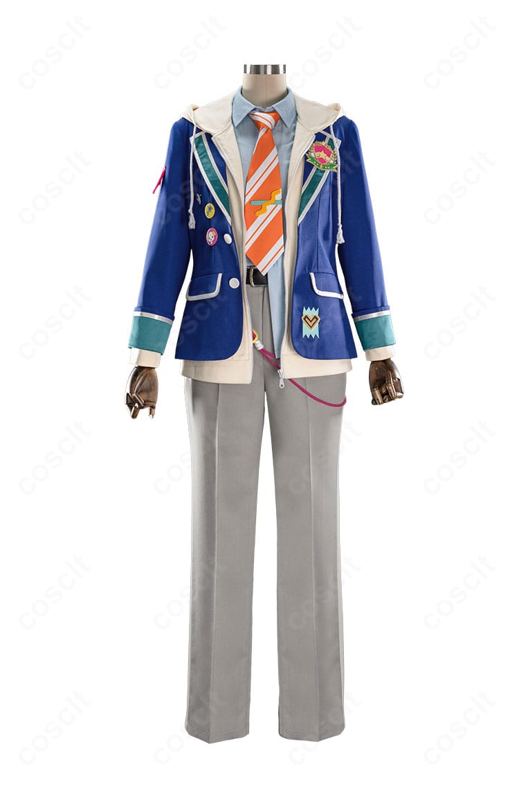 僕のウィーク・ポイント衣装の背面。大きな蝶結びとコートの落ち感が分かるカット