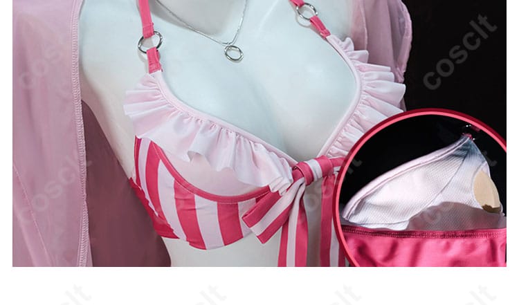 冴えない彼女の育てかた 加藤恵 水着 コスプレ衣装 上衣内側ディテール｜快適な着心地と通気性