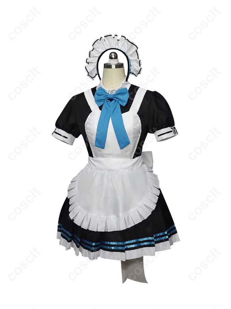 ブルーアーカイブ 角楯カリン メイド服 コスプレ衣装 正面全体画像｜細部まで美しい仕上がり
