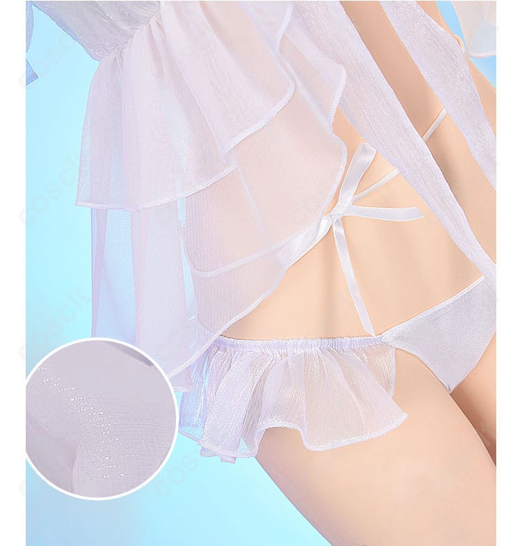 勝利の女神:NIKKE ドロシー セレンディピティ コスプレ衣装 使用生地の質感アップ画像｜通気性と快適さを両立