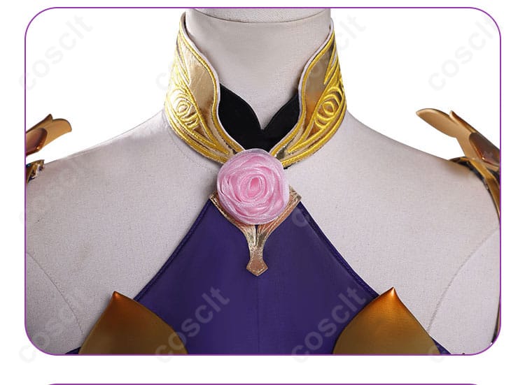 FGO カーマ 第二再臨 コスプレ衣装 襟元の花飾りディテールアップ