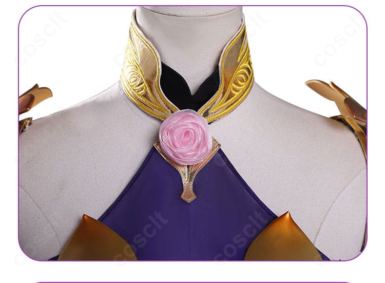 FGO カーマ 第二再臨 コスプレ衣装 襟元の花飾りディテールアップ