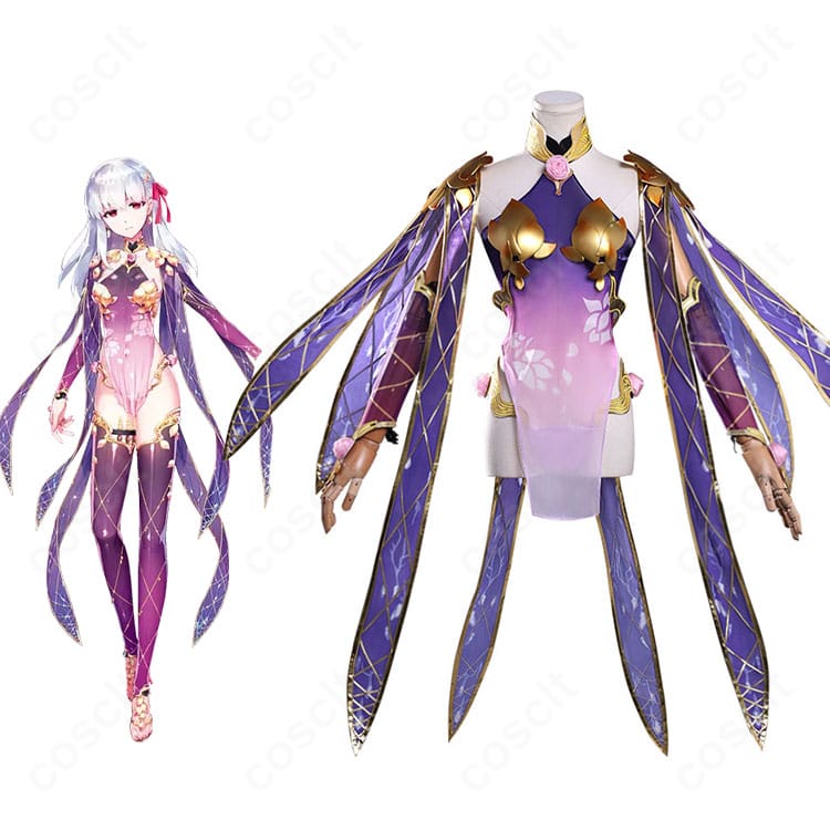 Fate/Grand Order カーマ アサシン 第二再臨 コスプレ衣装 着用イメージとキャラクター比較画像