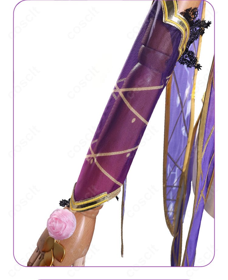 FGO カーマ 第二再臨 コスプレ衣装 袖口装飾の細部アップ