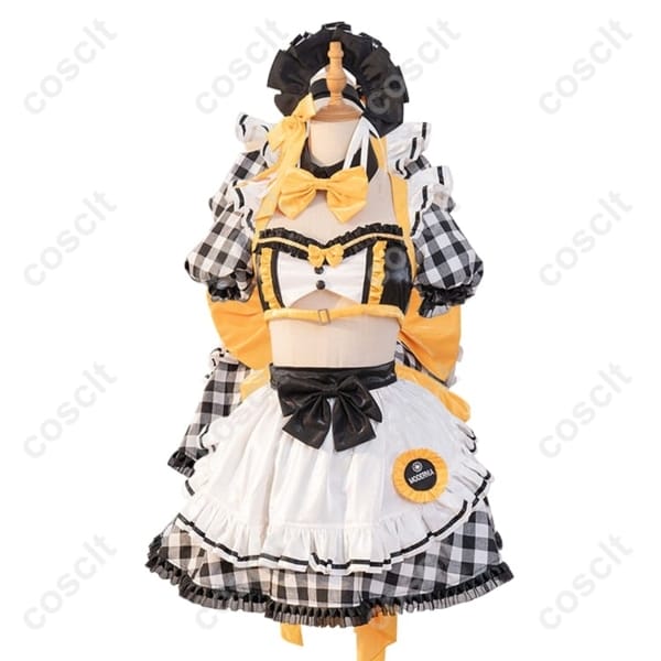 勝利の女神:NIKKE モダニア GALLERYコラボカフェ カフェ店員 コスプレ衣装【COSCLT公式】