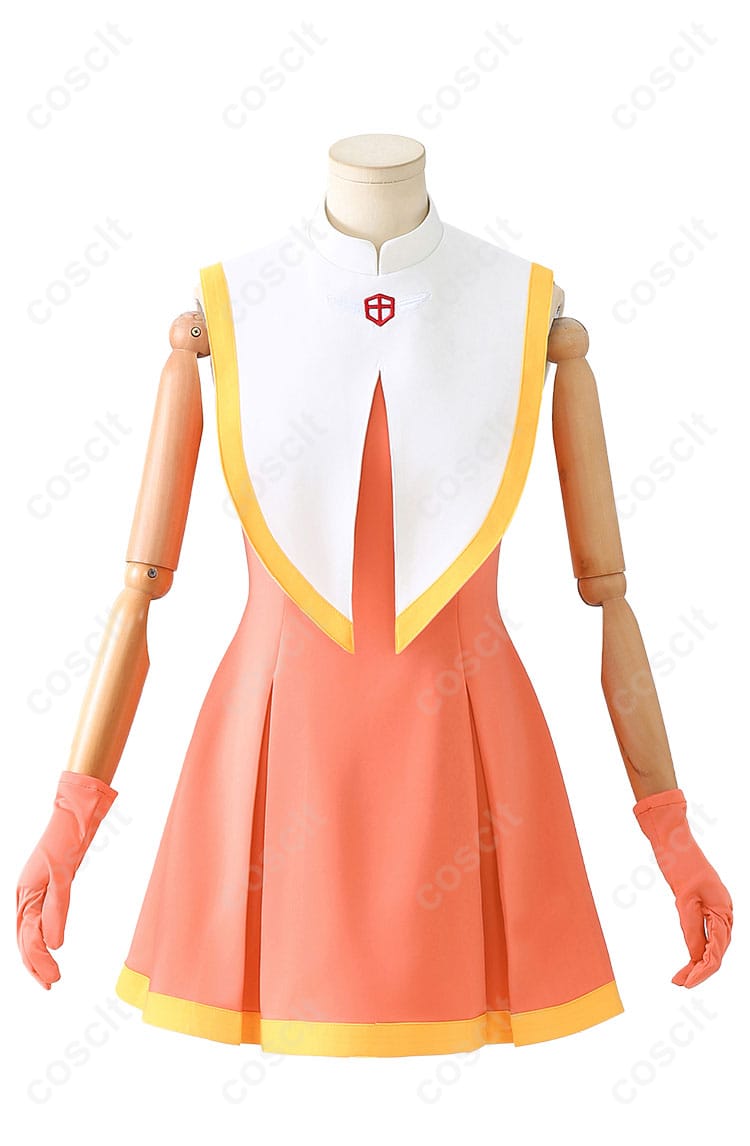カードキャプターさくら 木之本桜 チアリーディング コスプレ衣装 正面全体図｜高品質生地で忠実再現