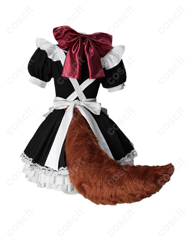 Fate/Grand Order タマモキャット コスプレ衣装 メイド服 背面デザイン写真