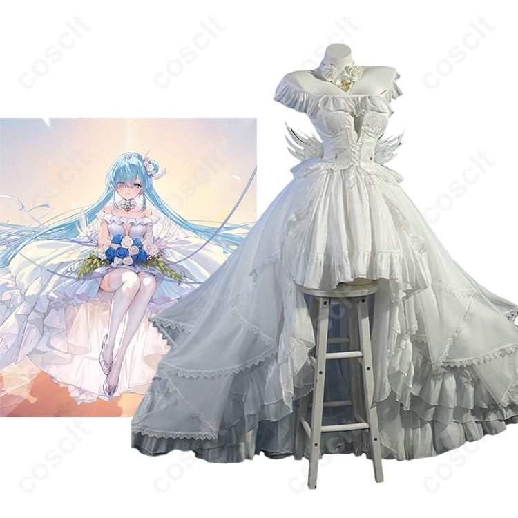 アズールレーン ジェーナス『朝焼けに輝く誓い』キャラクターとコスプレ衣装展示図 高品質再現
