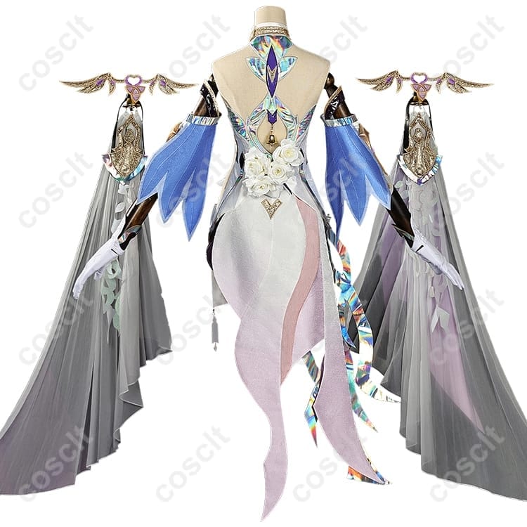 崩壊3rd エリシア コスプレ衣装｜真我・人の律者 舞踏会ゲストドレス 高品質オーダーメイド【COSCLT公式通販】 - 3枚目の画像