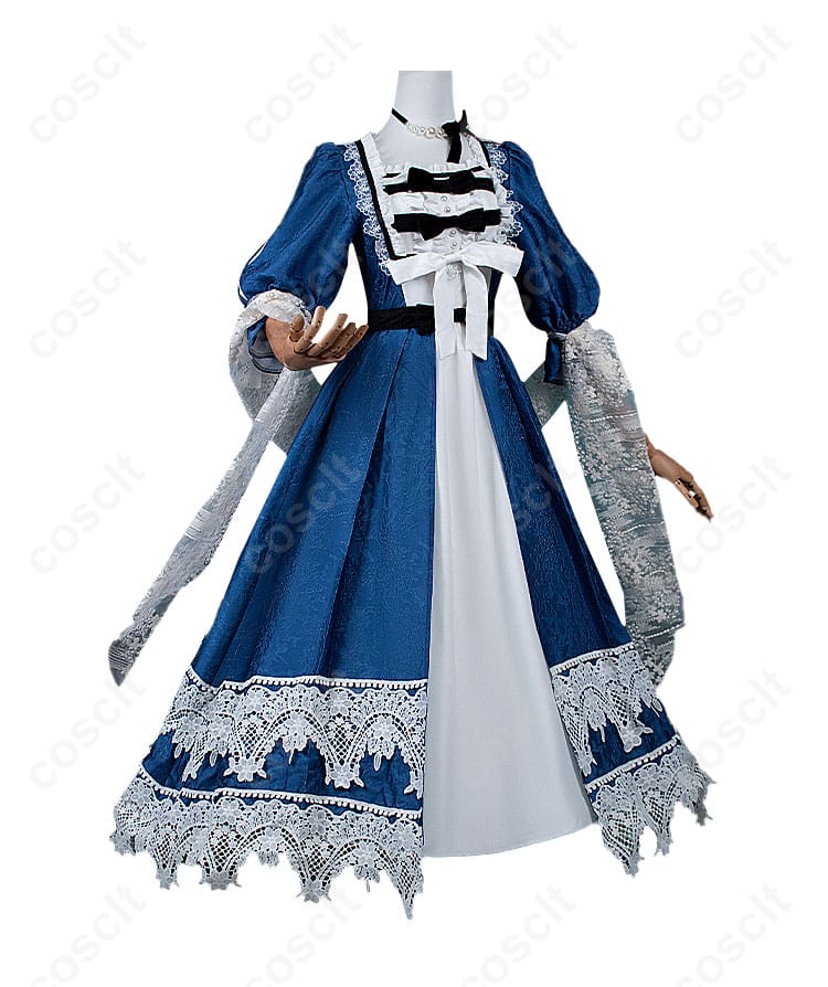 ある日お姫様になってしまった件について アタナシア 通常服 コスプレ衣装 右側アングル 立体感を再現