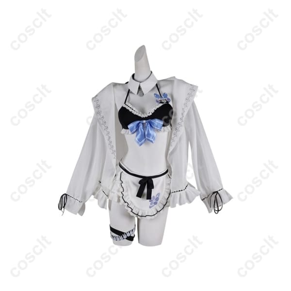 ホロライブ 兎田ぺこら コスプレ衣装 ホロナツパラダイス新衣装 メイド水着｜COSCLT公式通販